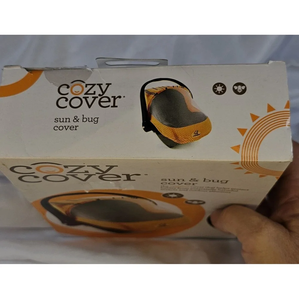 Cozy Cover Sun & Bug Cover‎ Infant Carrier Cover Spring Or Summer